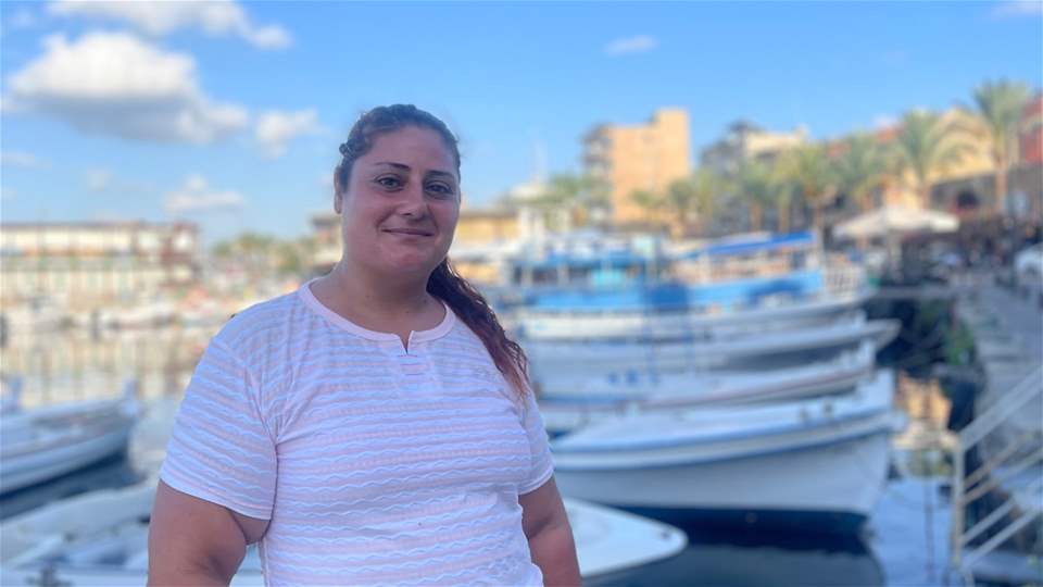 Mary: The Lone Woman Defying the Waves as a Fisher in Tyre&#39;s Harbor -  Cathrin Ibrahim